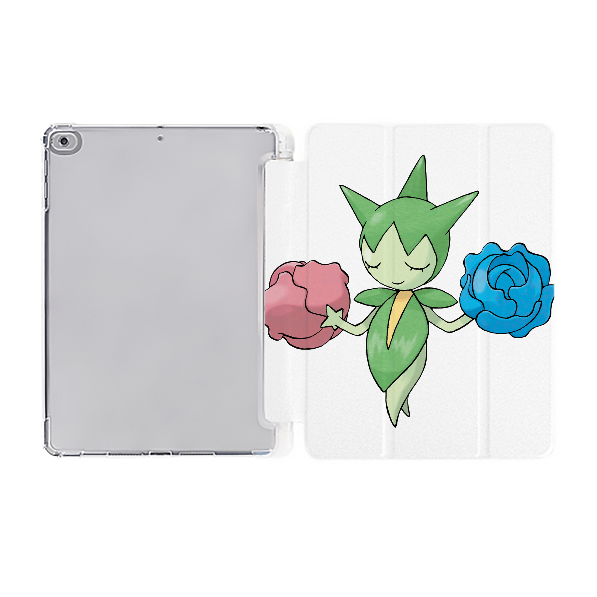 （画像用） ポケットモンスター Pokémon IPad ケース ペン収納付き 三つ折りスタンド PUレザー×シリコン 対応機種9.5/10.5/10.9インチ
